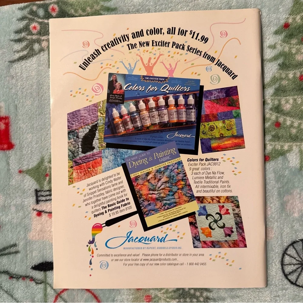 Quilting Arts Magazine Summer 2002‎ VTG Trad Wife Grannycore
